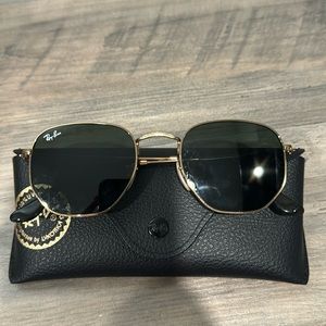 Used like new ray ban octagon sunglasses